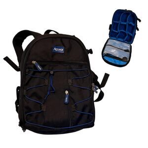 Acuvar DSLR Camera Case Waterproof Shockproof Backpack Bag for Canon Nikon Sony